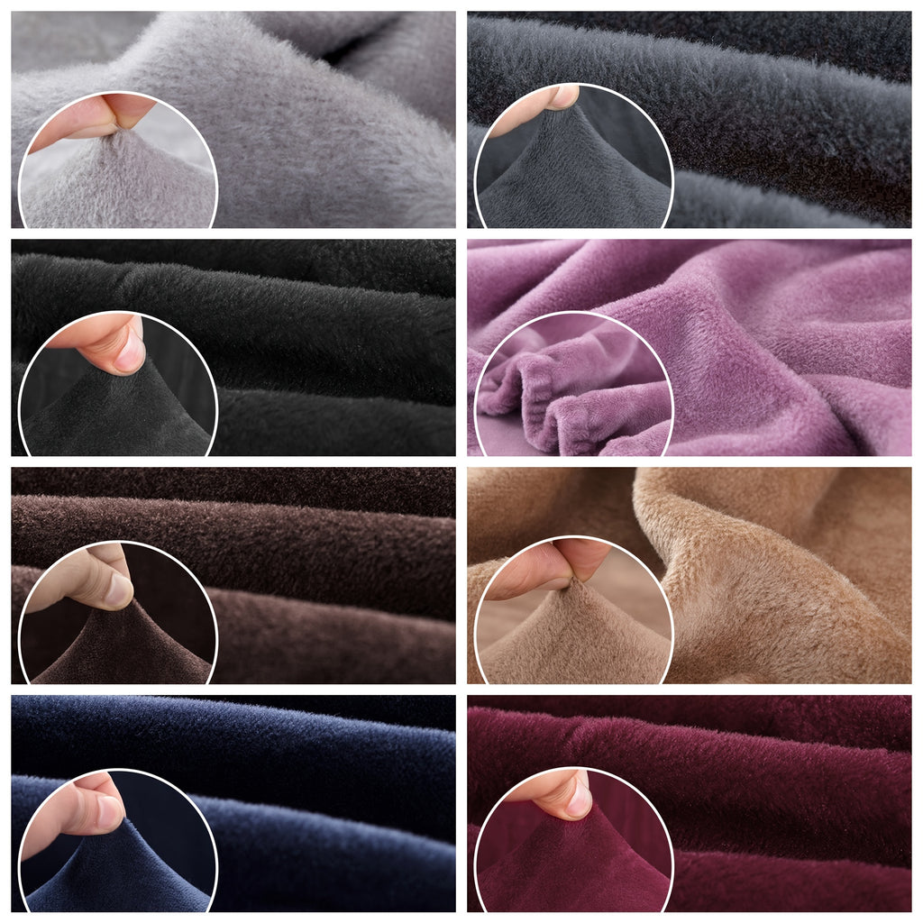 Housse de canapé légère en polyester, vue de dos
