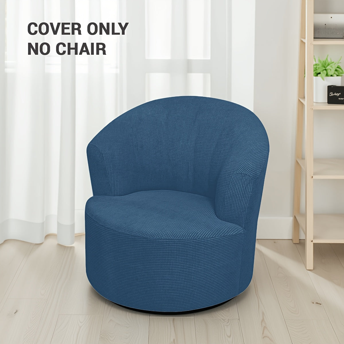 Housse de fauteuil extensible en velours côtelé jacquard pour fauteuil, détail de la finition