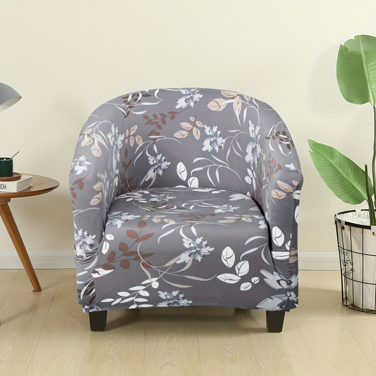 Housse de canapé extensible en polyester pour fauteuil
