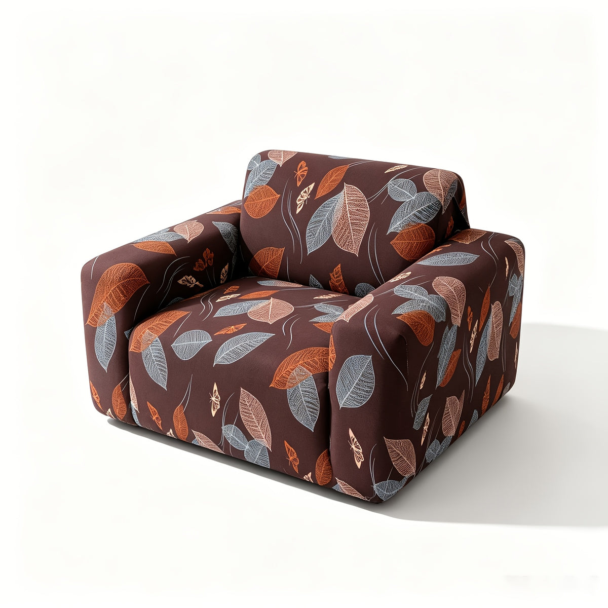 Housse de canapé extensible en fibre de lait imprimée à motif bohème, autre coloris
