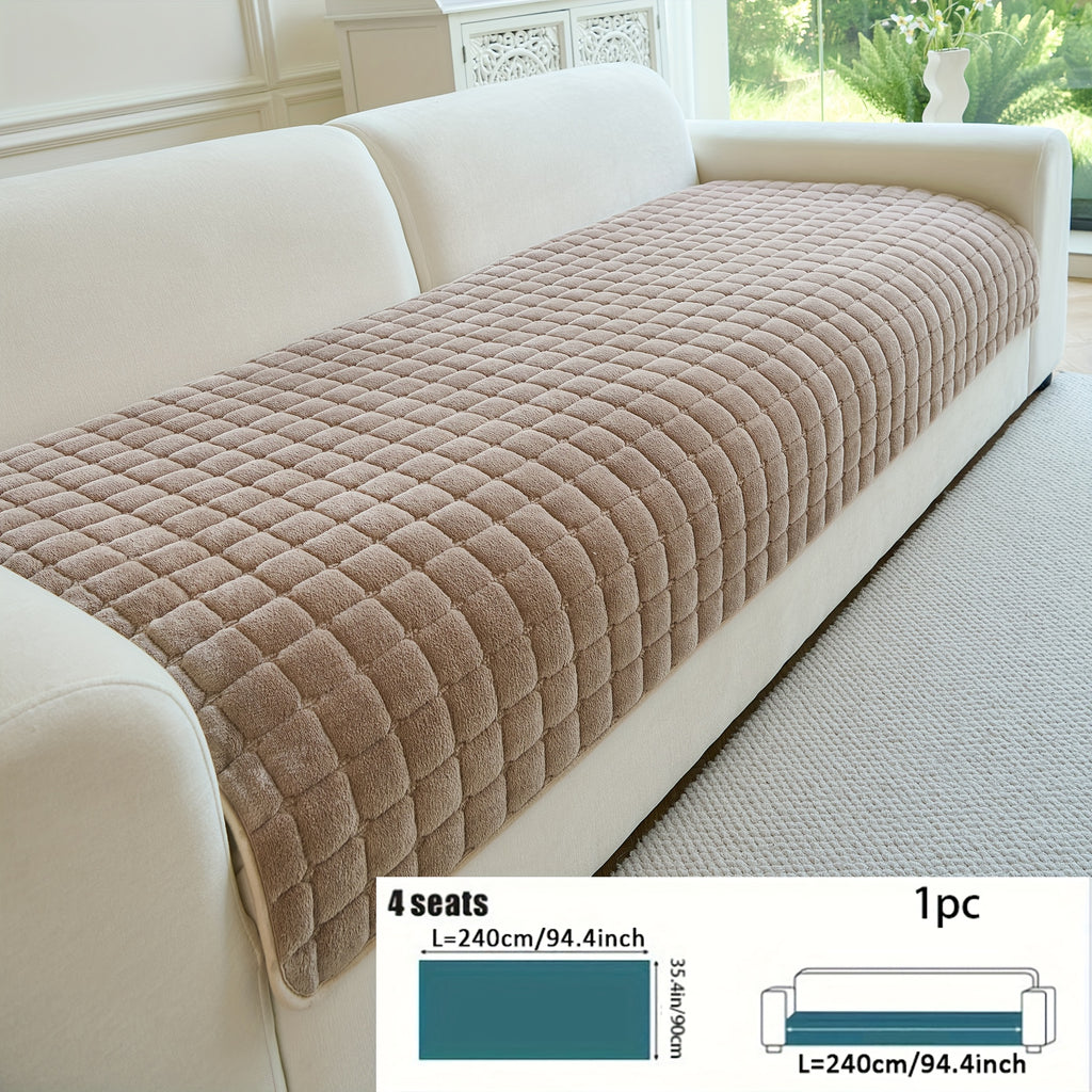 Housse de coussin matelassée, gros plan sur le tissu