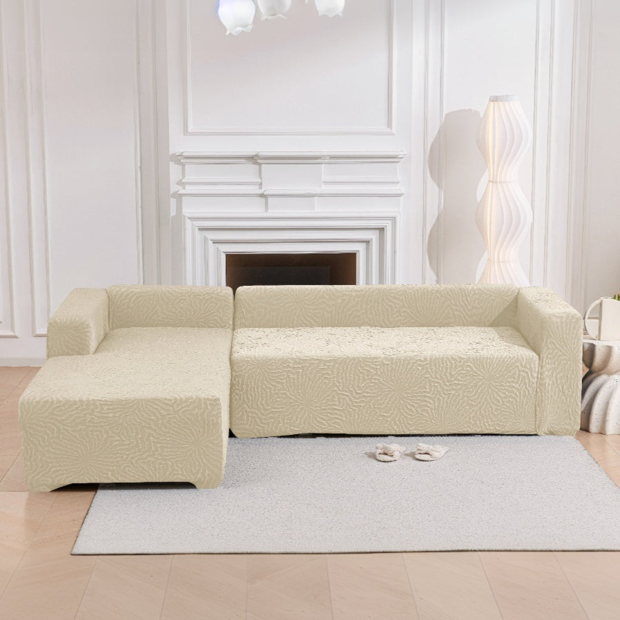 Housse de canapé légère en polyester, vue de dos
