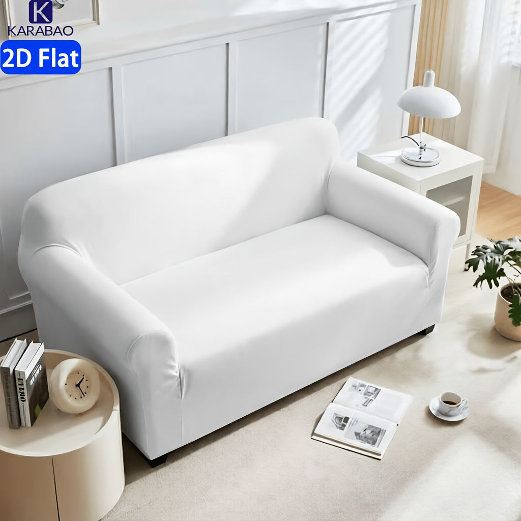 Housse de canapé en fibre de lait imprimée antidérapante, tissu de 140 à 160 g/m²