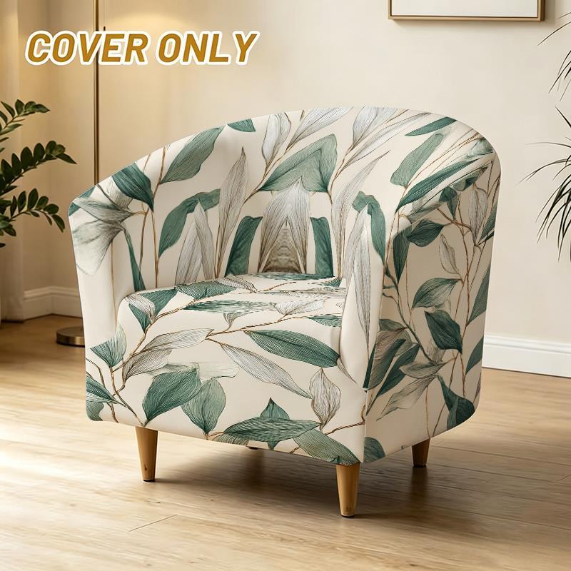 Housse de canapé légère extensible en fibre de lait matelassée à motif