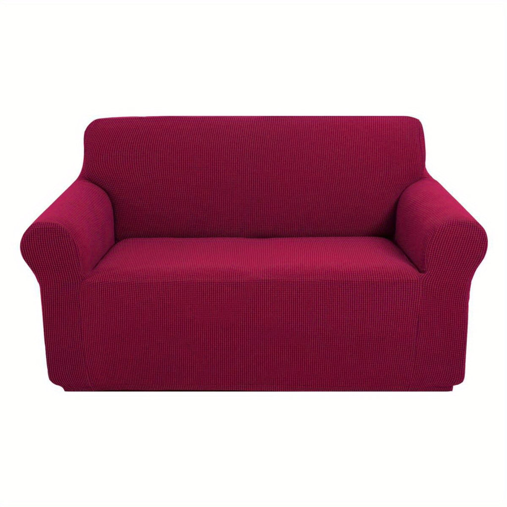 Housse de canapé épaisse extensible en polaire jacquard, autre coloris