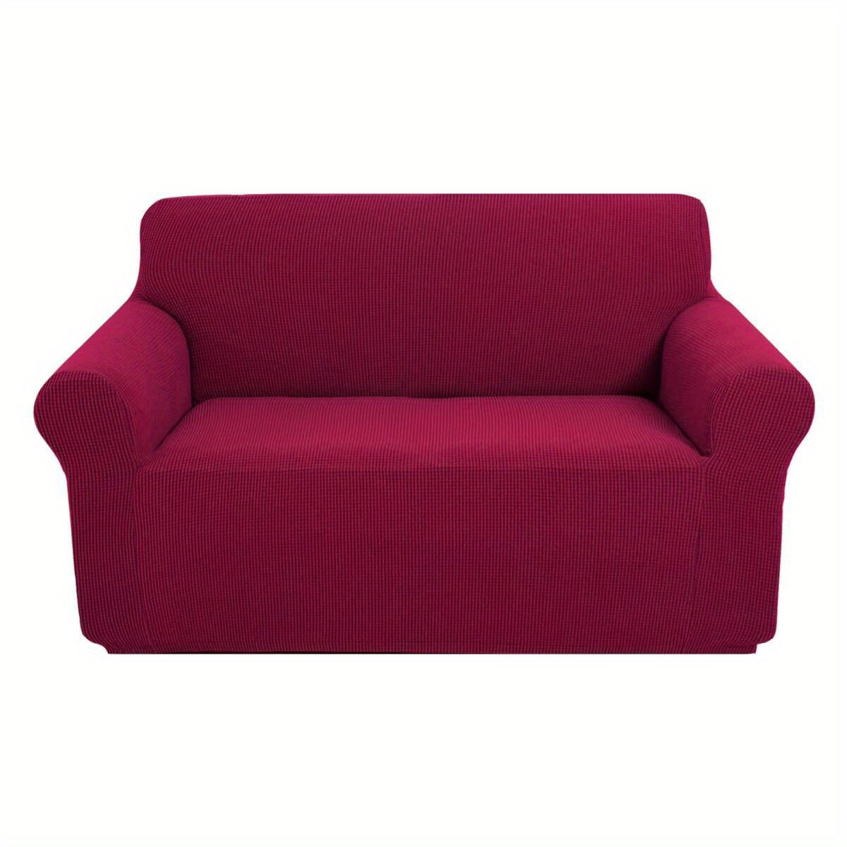 Housse de canapé épaisse extensible en polaire jacquard, autre coloris