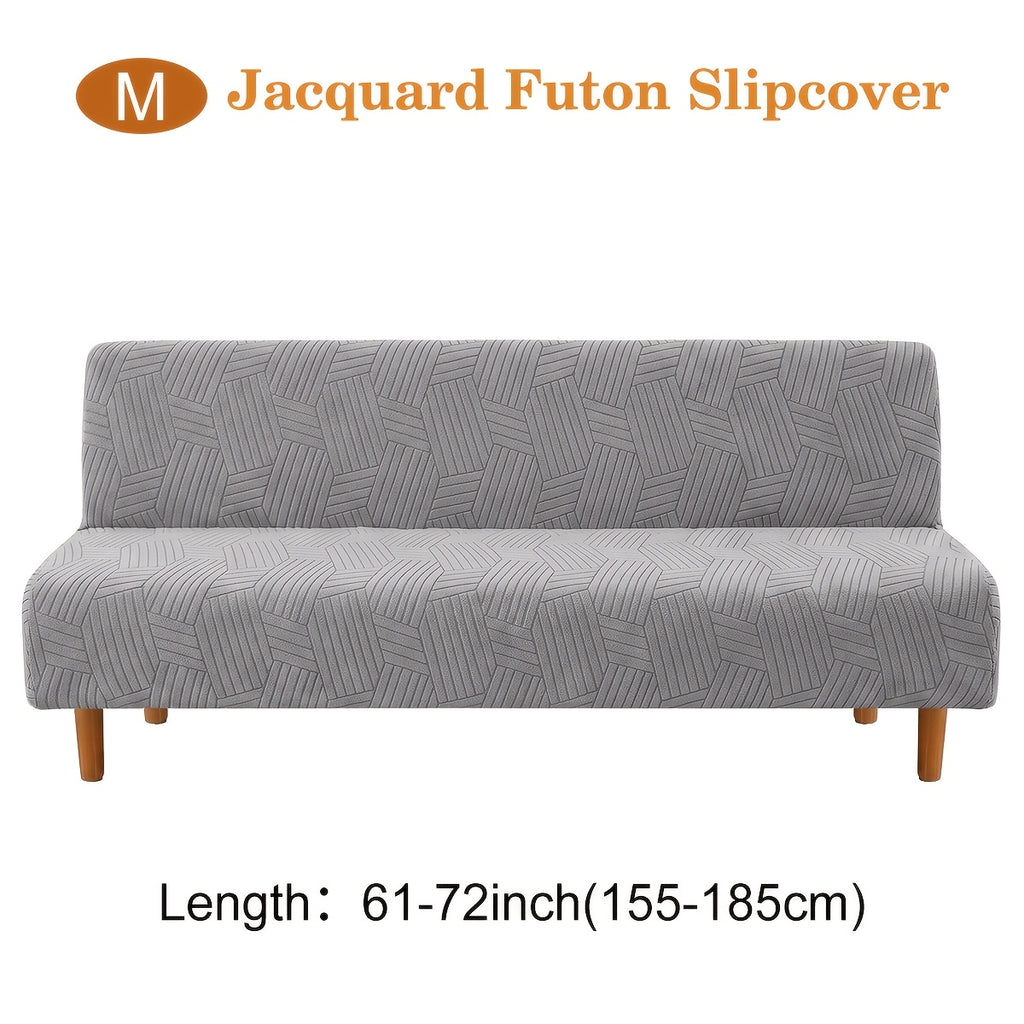 Housse de canapé extensible en velours côtelé jacquard, visuel produit