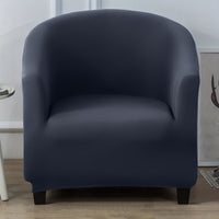 Housse de canapé extensible en fibre de lait pour fauteuil