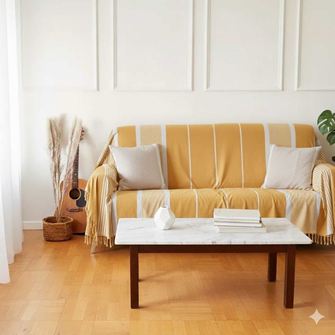 Housse de canapé en coton, visuel produit