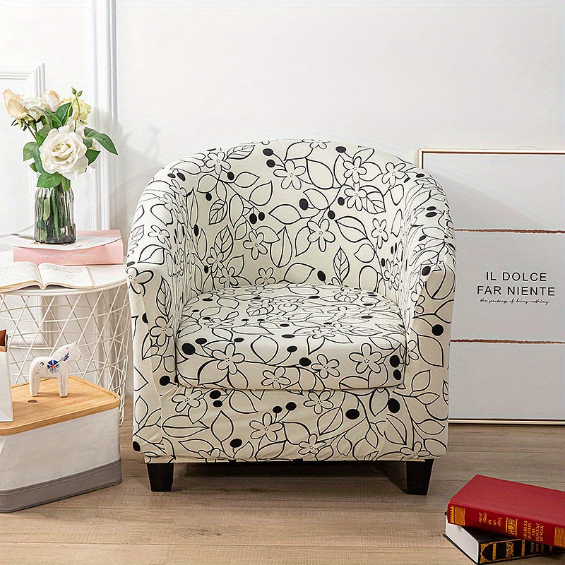 Housse de canapé extensible en fibre de lait à housses séparées pour fauteuil, housse posée