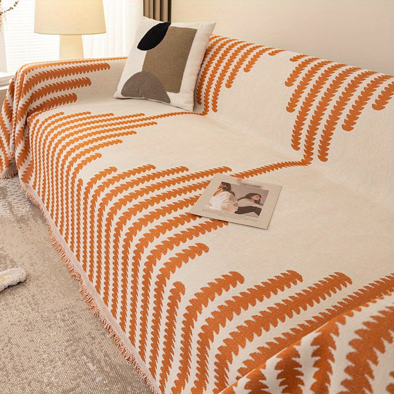 Housse de canapé, mise en situation