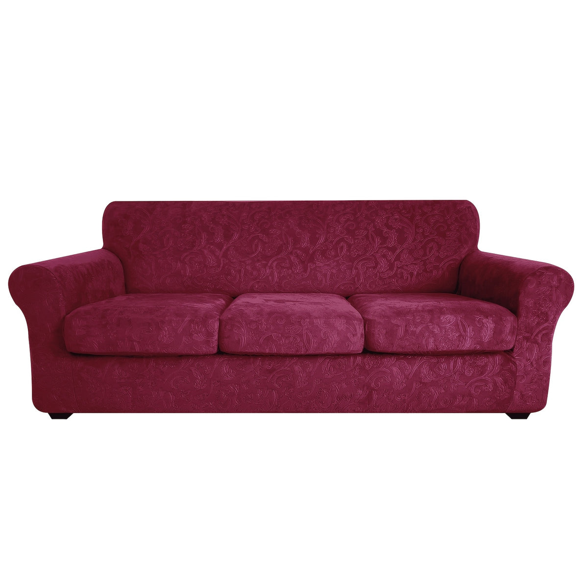 Housse de canapé extensible en polaire jacquard antidérapante à housses, autre coloris
