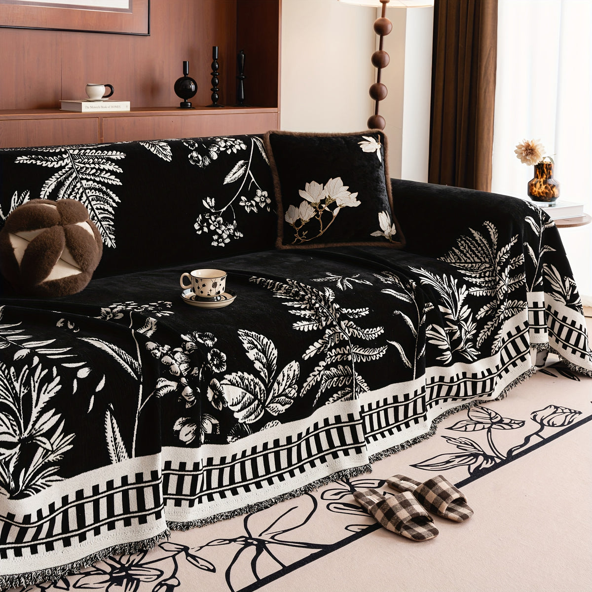 Housse de canapé en polyester en T, visuel produit