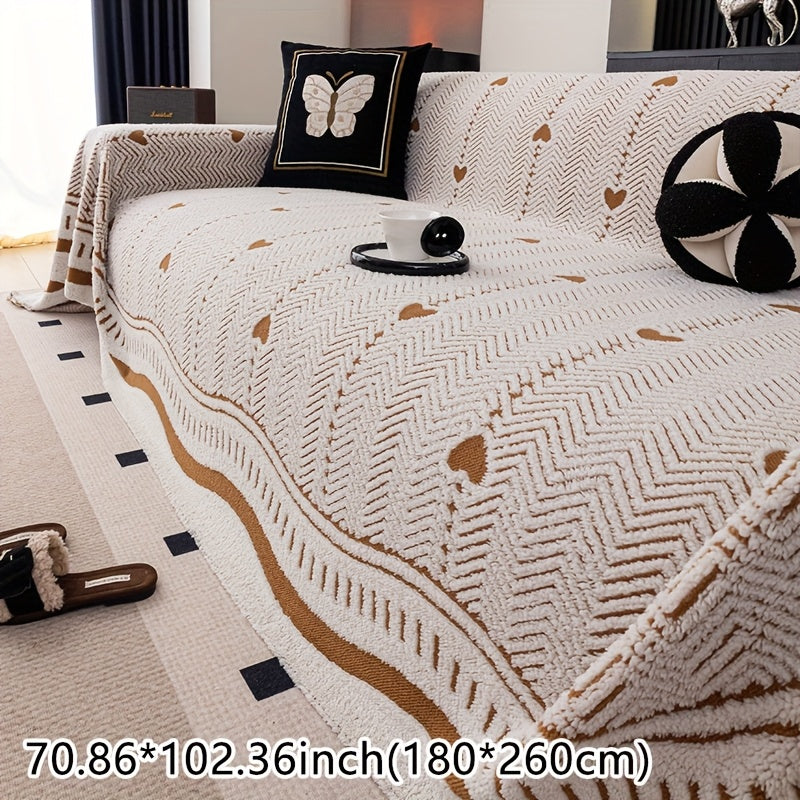 Housse de canapé épaisse en polyester, tissu de 300 à 350 g/m²