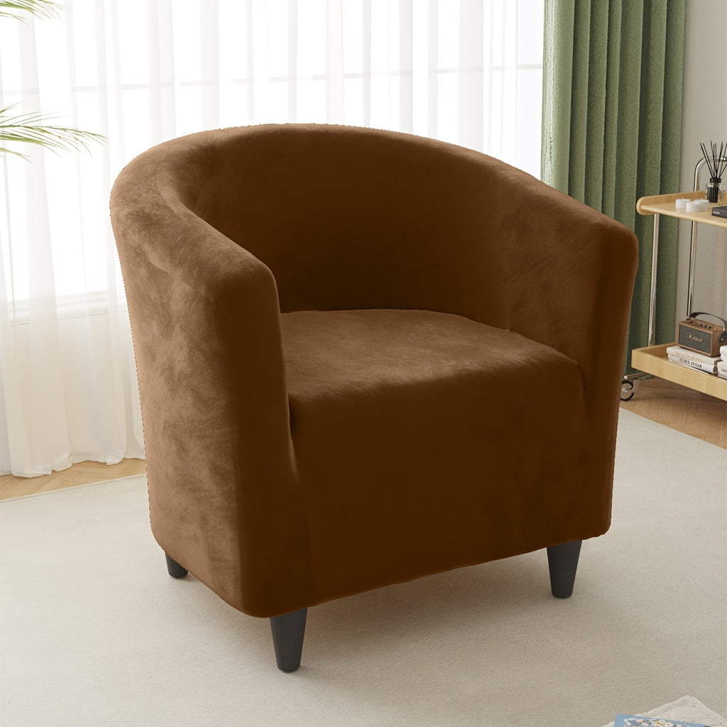 Housse de canapé épaisse extensible en velours pour fauteuil, tissu de 200 à 250 g/m²