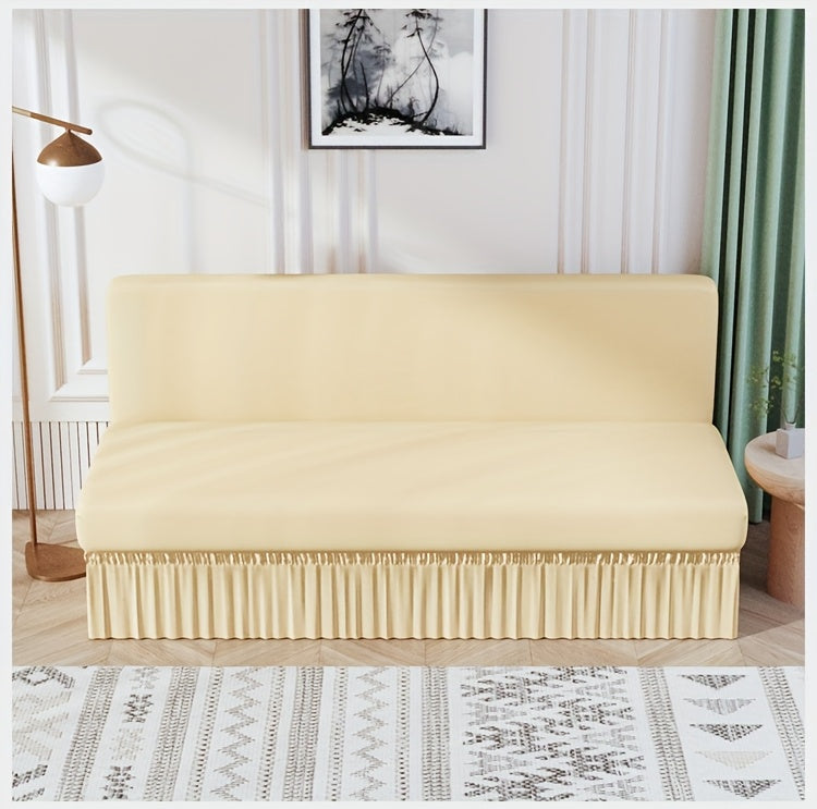 Housse de canapé extensible en fibre de lait à housses séparées pour canapé, vue d'ensemble