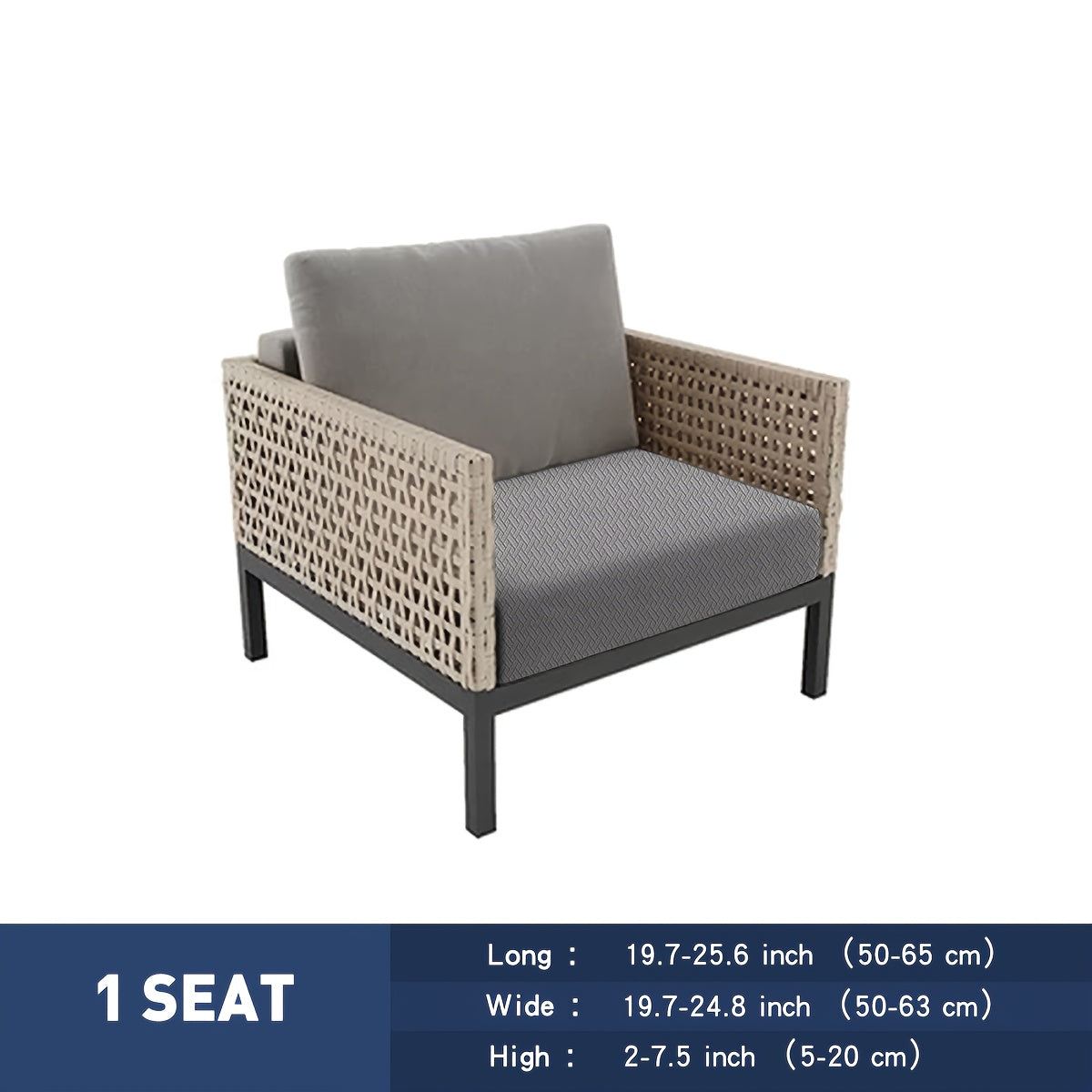 Housse de coussin extensible en polyester en T, visuel produit