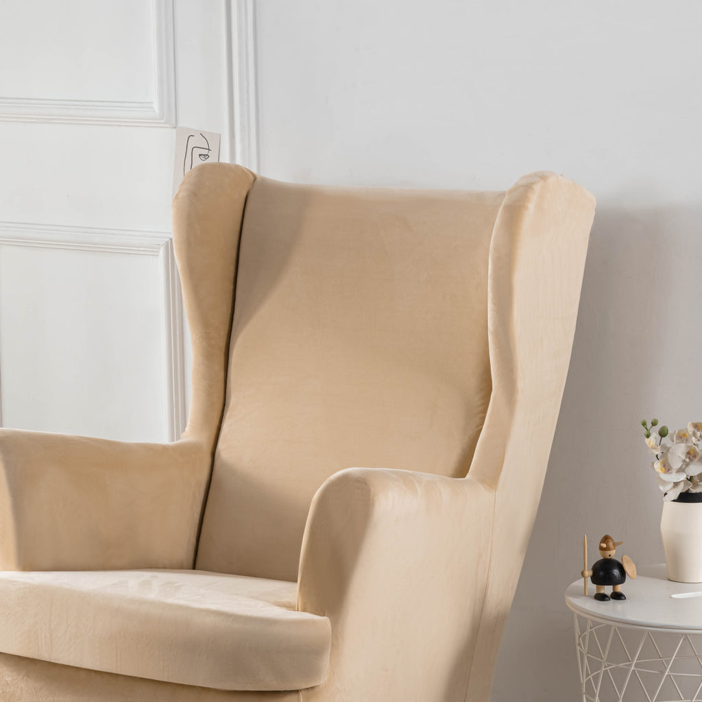 Housse de canapé extensible en polyester au rendu glamour, visuel produit