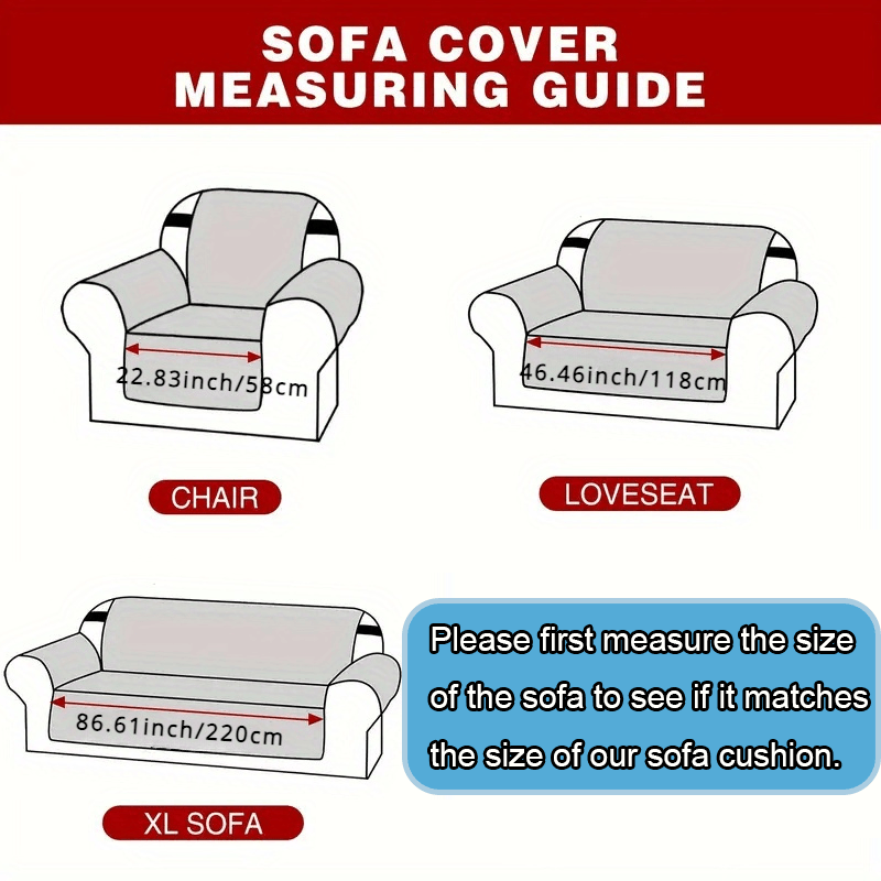 Housse de coussin épaisse en polyester antidérapante, housse posée