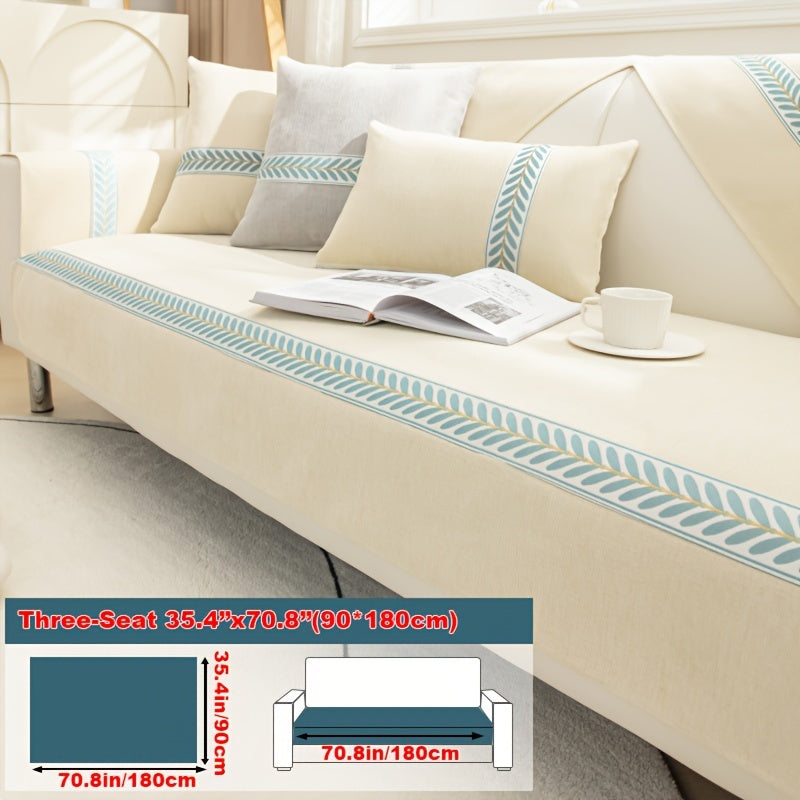 Housse de canapé épaisse en chenille, tissu de 350 à 400 g/m²