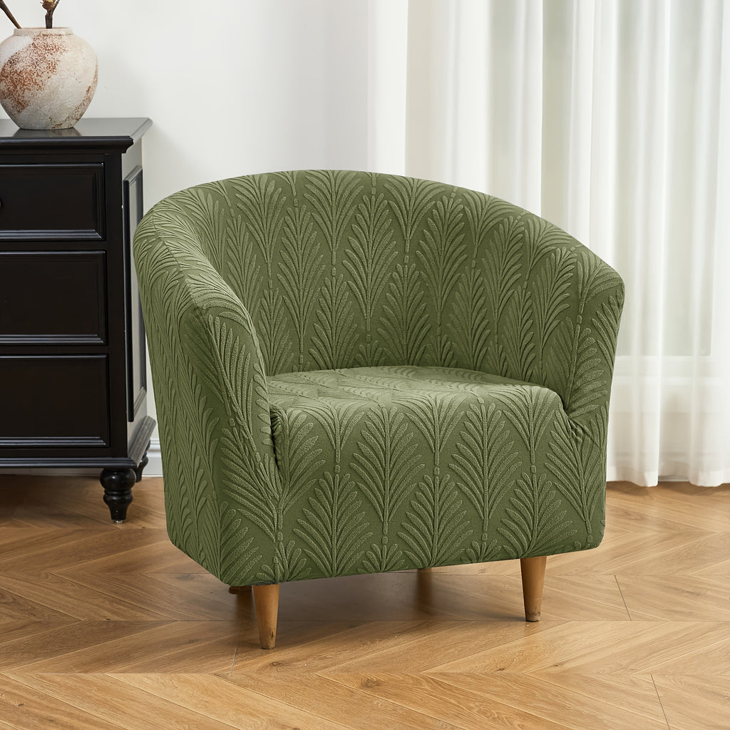 Housse de canapé extensible en polaire jacquard pour fauteuil, visuel produit