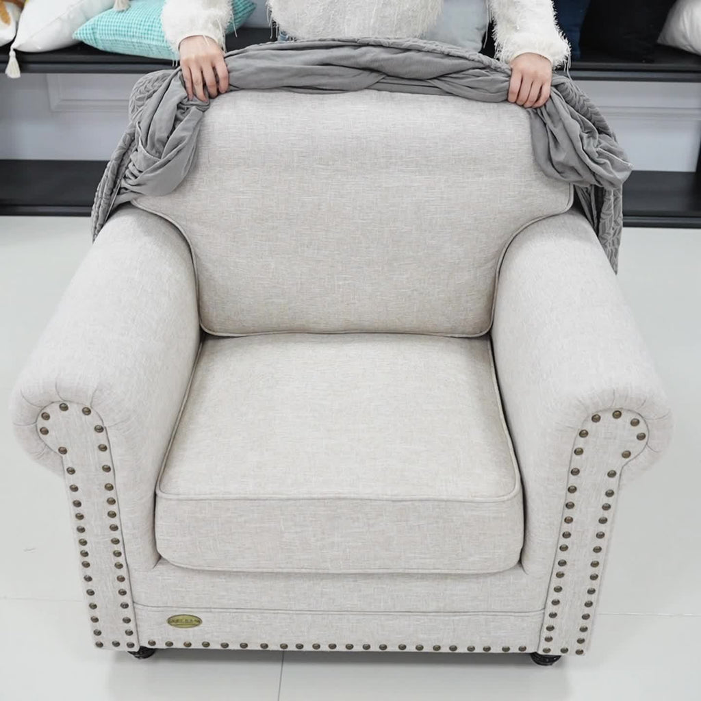Housse de canapé épaisse extensible en polaire jacquard, autre coloris