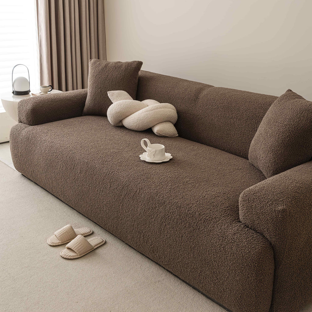 Housse de canapé épaisse en velours, tissu de 350 à 400 g/m²