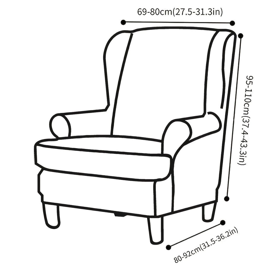 Housse de canapé extensible en velours à motif tigre anti-griffes — détail de la matière : velours