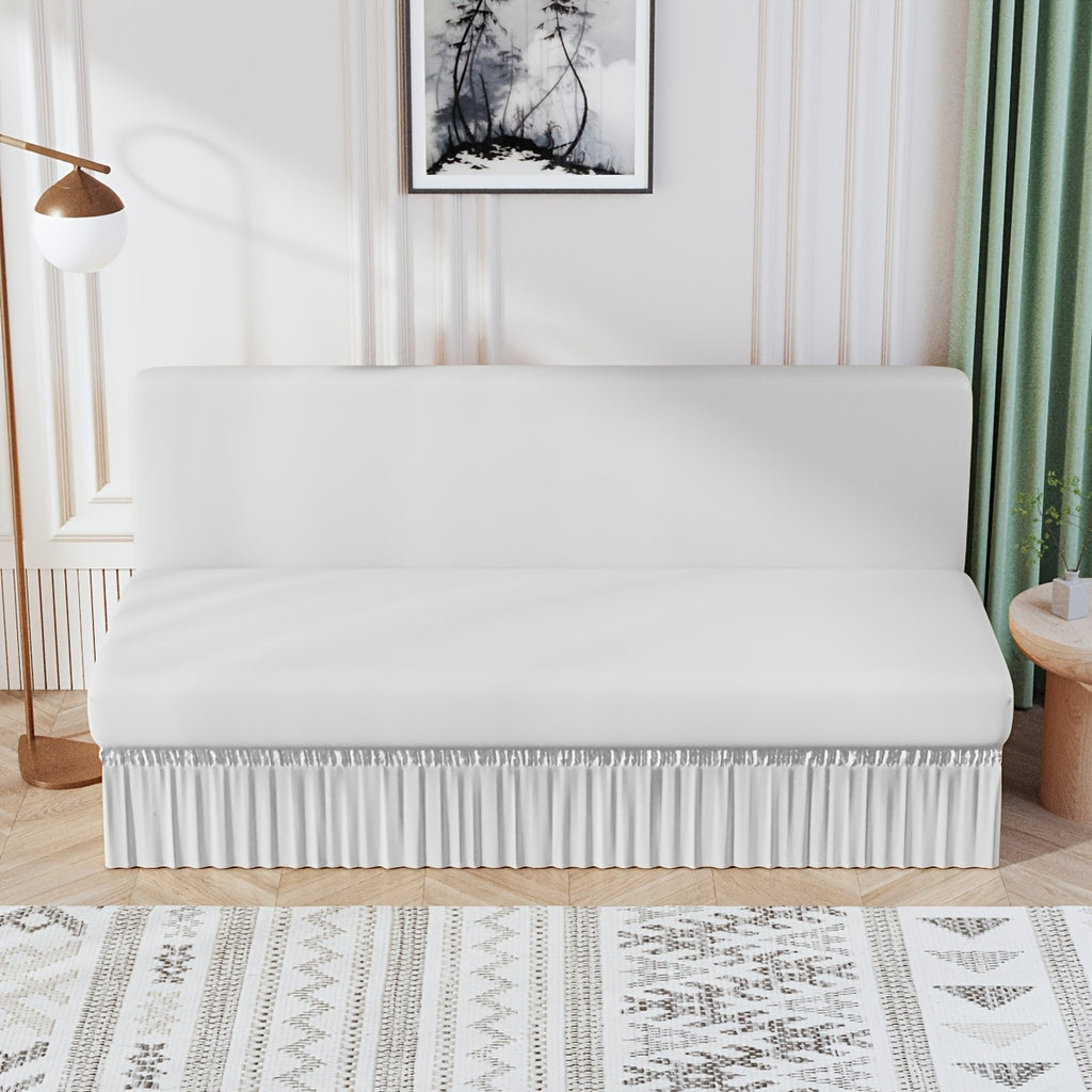 Housse de canapé extensible en fibre de lait à housses séparées pour canapé, gros plan sur le tissu
