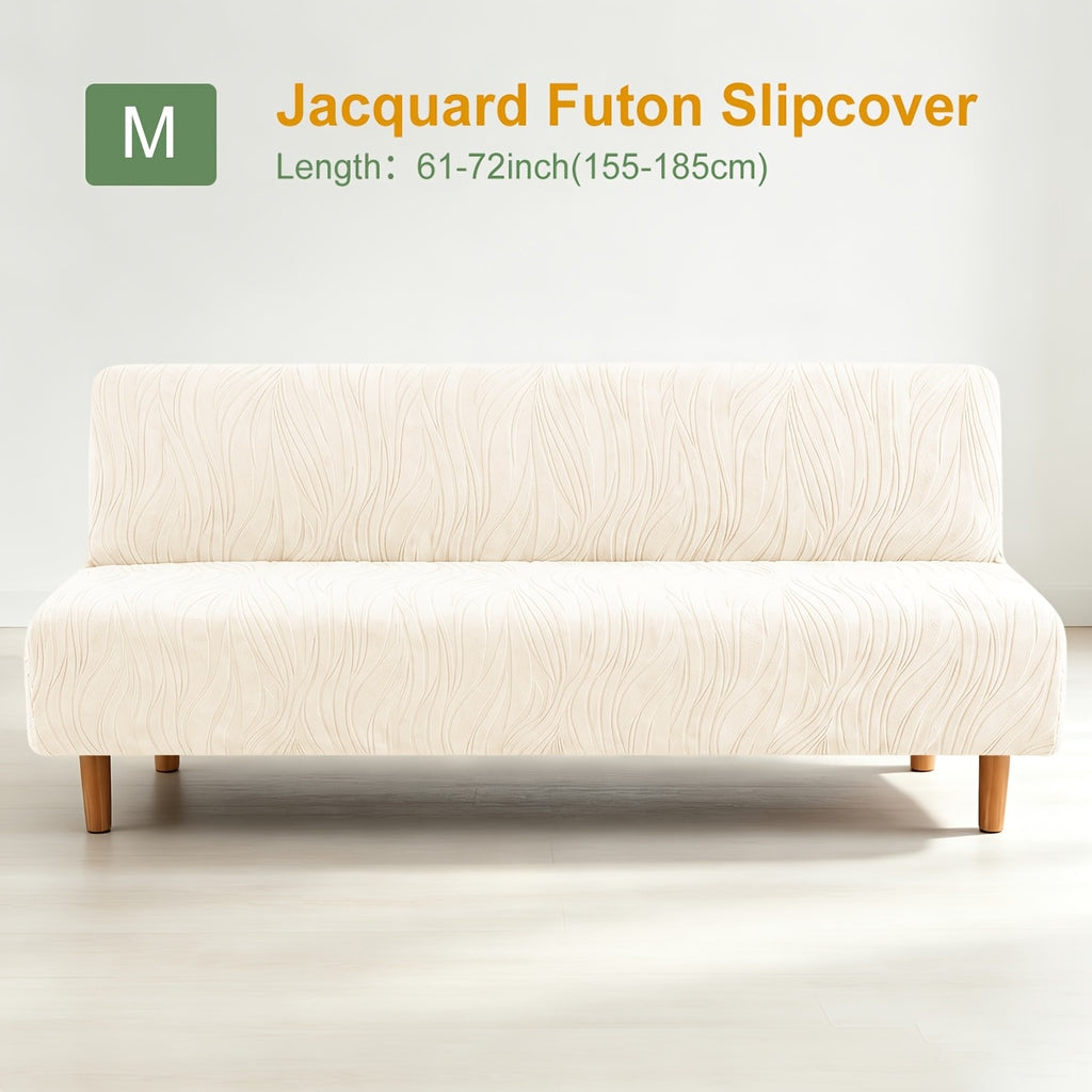Housse d'accoudoir extensible en polaire jacquard sans accoudoirs, housse posée