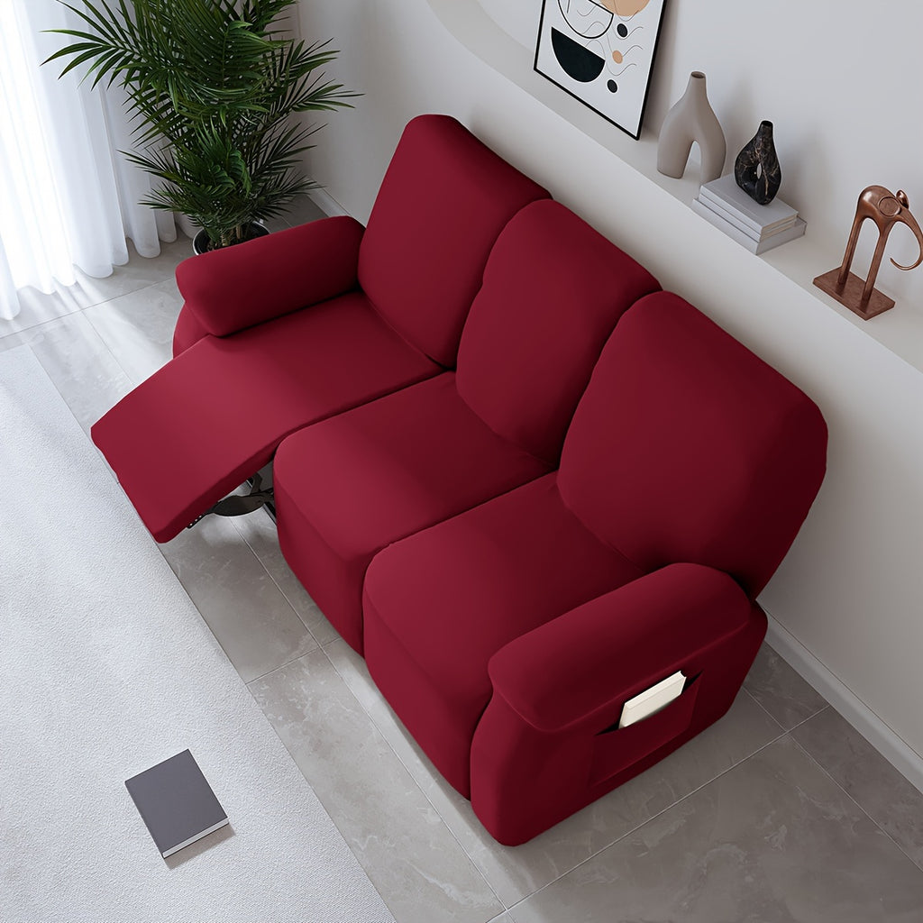 Housse de canapé extensible en fibre de lait, vue d'ensemble