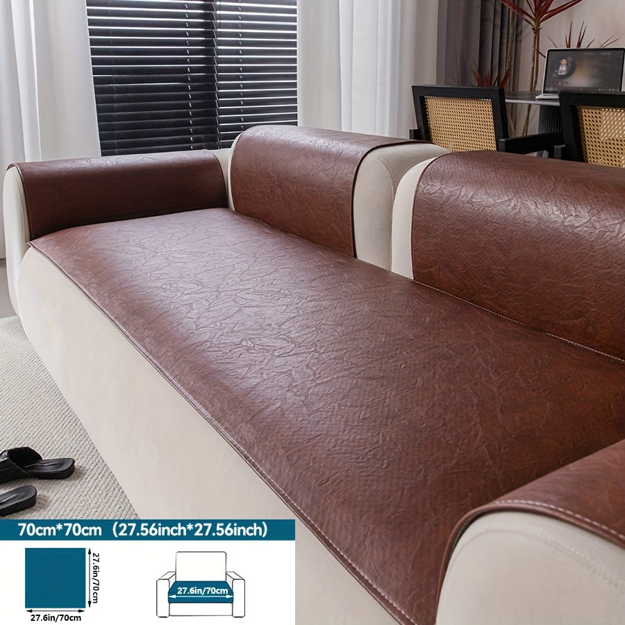 Housse de coussin en polyester antidérapante à housses séparées, mise en situation
