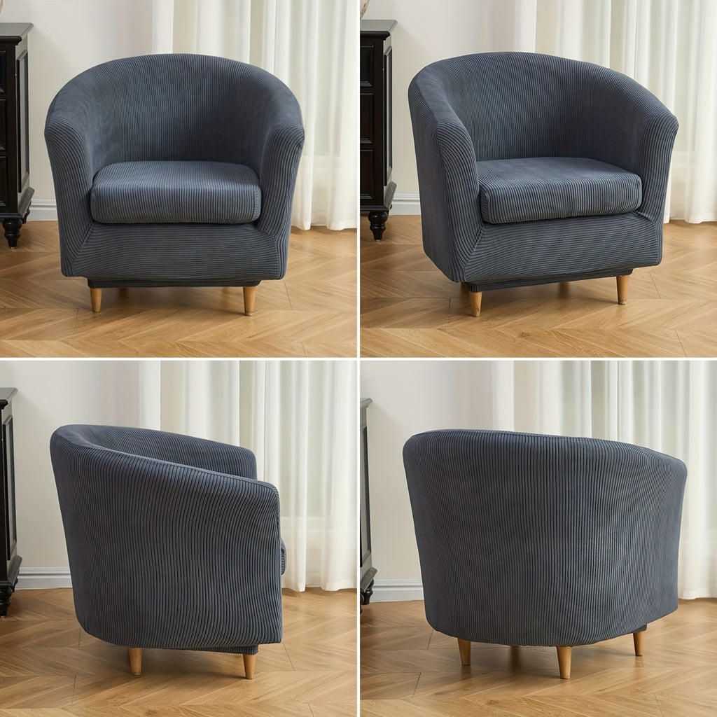 Housse de canapé extensible en polaire pour fauteuil, visuel produit