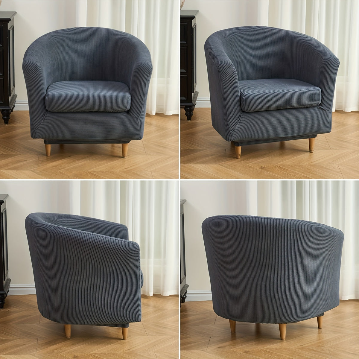 Housse de canapé extensible en polaire pour fauteuil, visuel produit