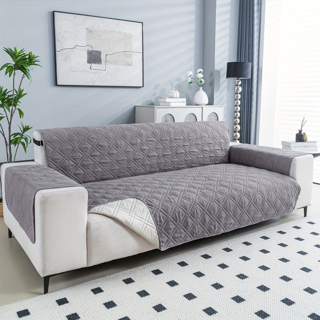 Housse de canapé légère en polyester antidérapante, visuel produit