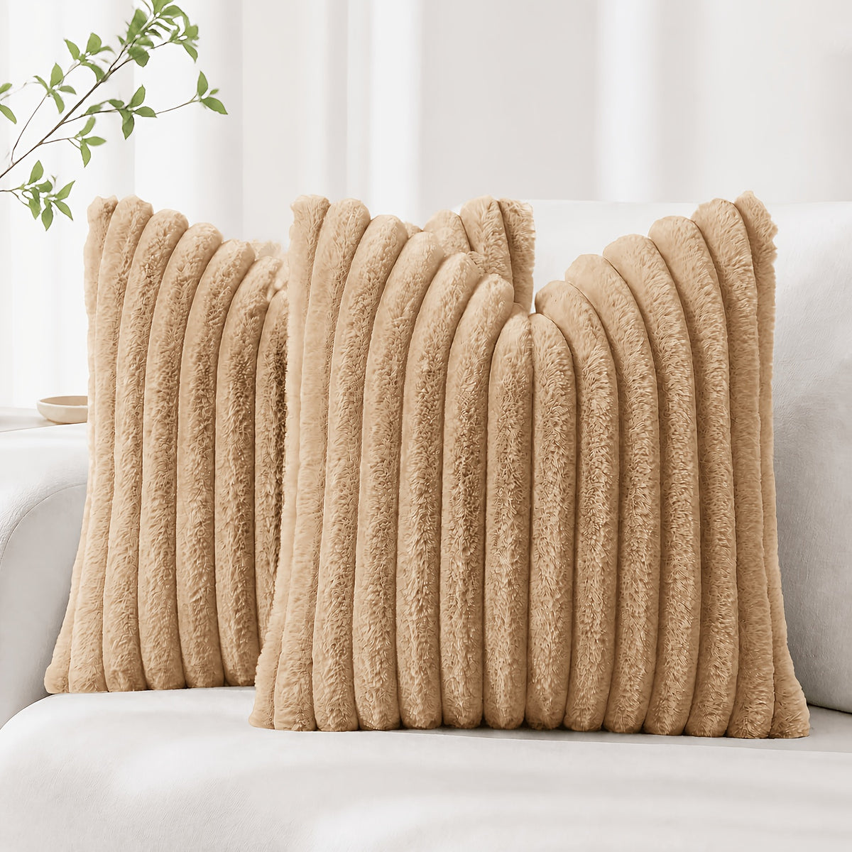 Housse de canapé en polyester à fermeture éclair, visuel produit