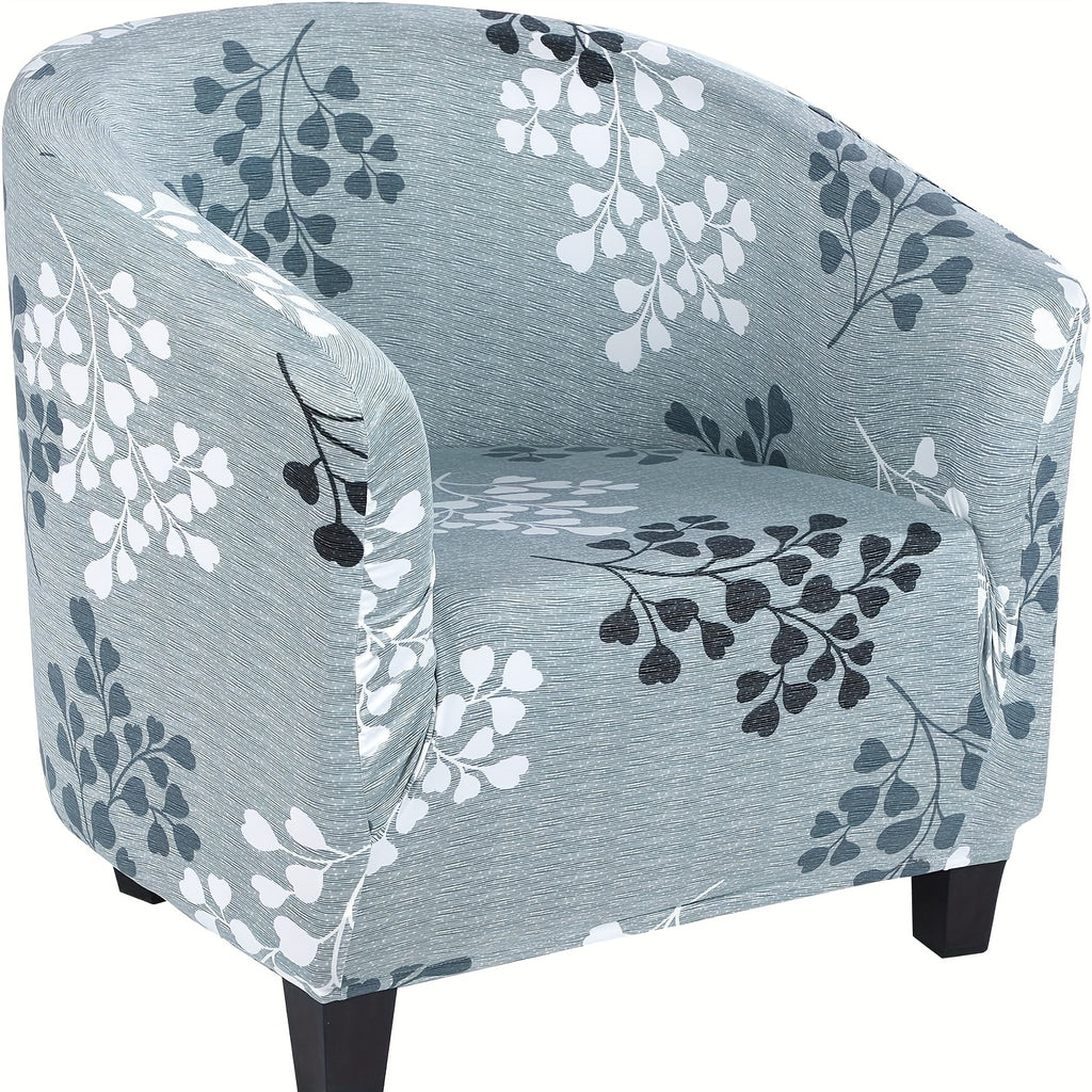 Housse de fauteuil extensible en fibre de lait d'esprit vintage, autre coloris