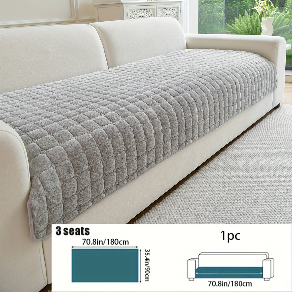 Housse de coussin matelassée, vue de dos