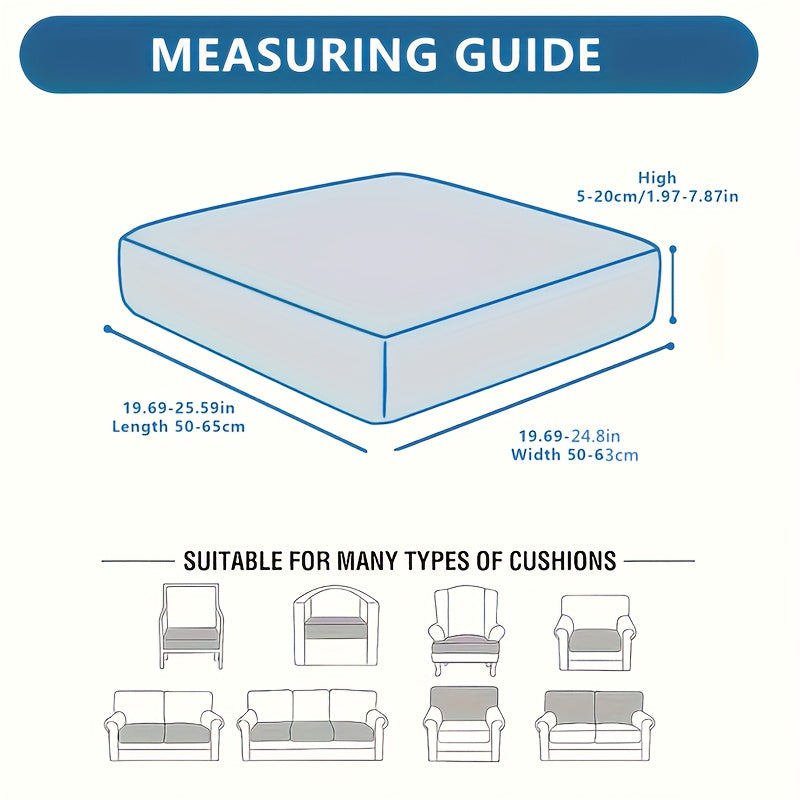 Housse de canapé extensible en fibre de lait à motif géométrique pour canapé, gros plan sur le tissu