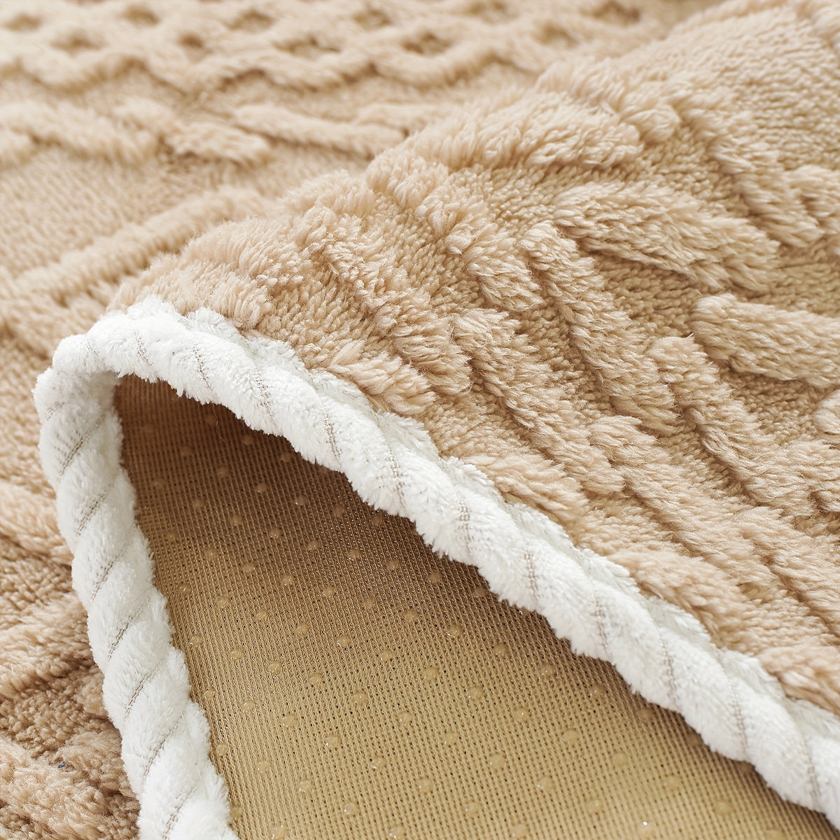 Housse de canapé en velours jacquard pour fauteuil, détail de la finition