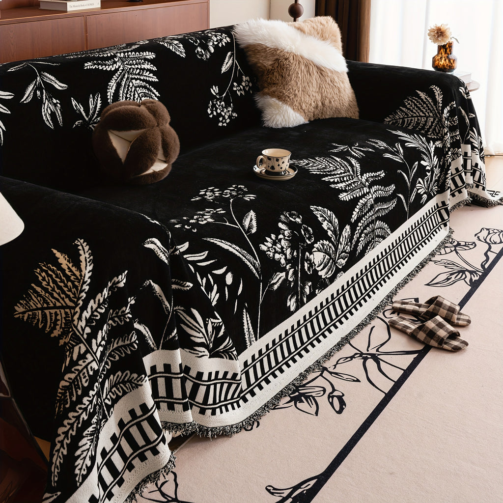 Housse de canapé en polyester en T