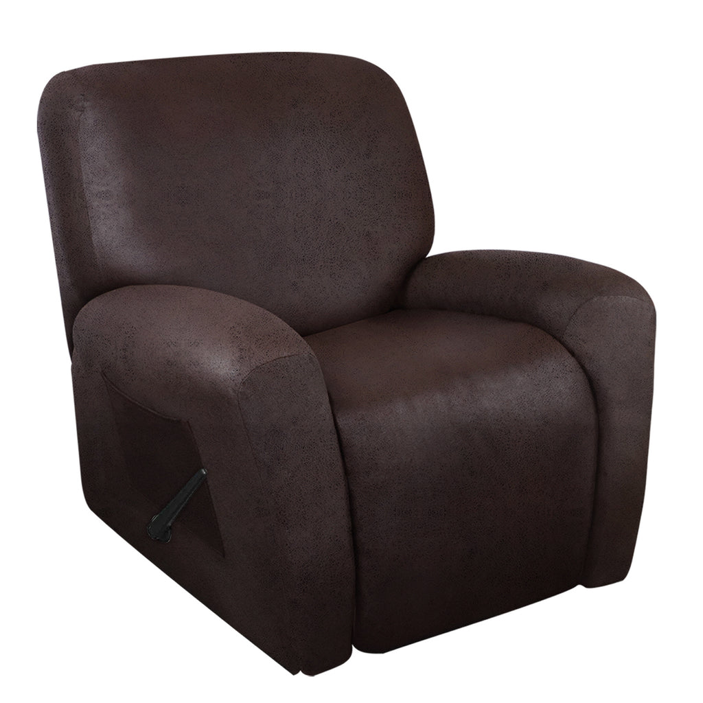 Housse de fauteuil extensible en fibre de lait — détail de la matière : fibre de lait