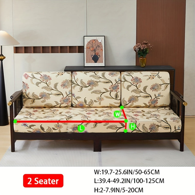 Housse de canapé extensible en fibre de lait antidérapante, compatible fauteuil, canapé deux places, canapé trois places