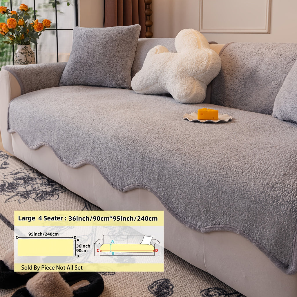 Housse de coussin matelassée antidérapante, mise en situation