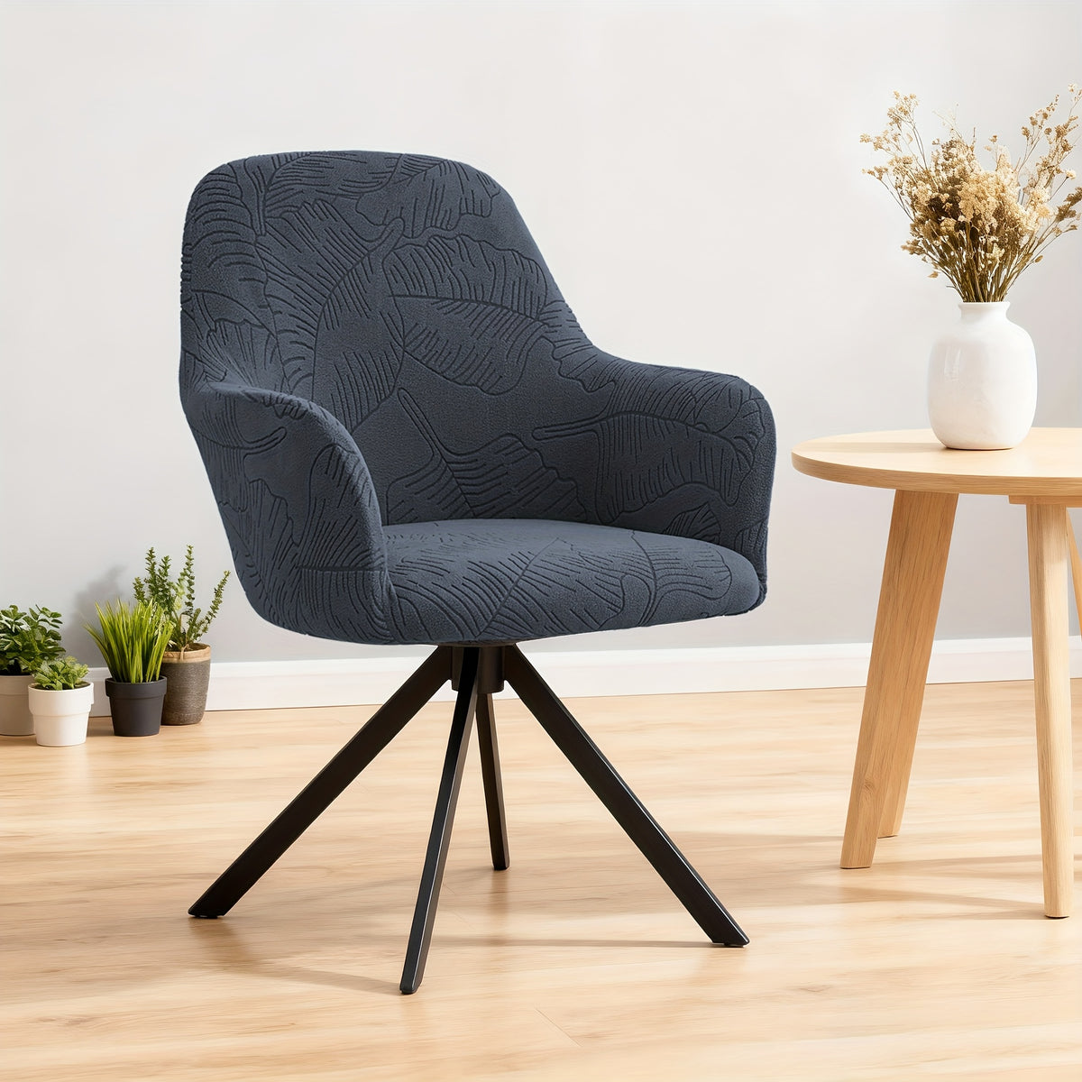 Housse de canapé extensible en polaire, mise en situation