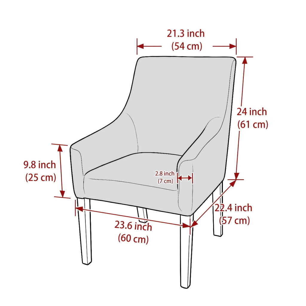 Housse de fauteuil épaisse extensible en velours côtelé jacquard, gros plan sur le tissu