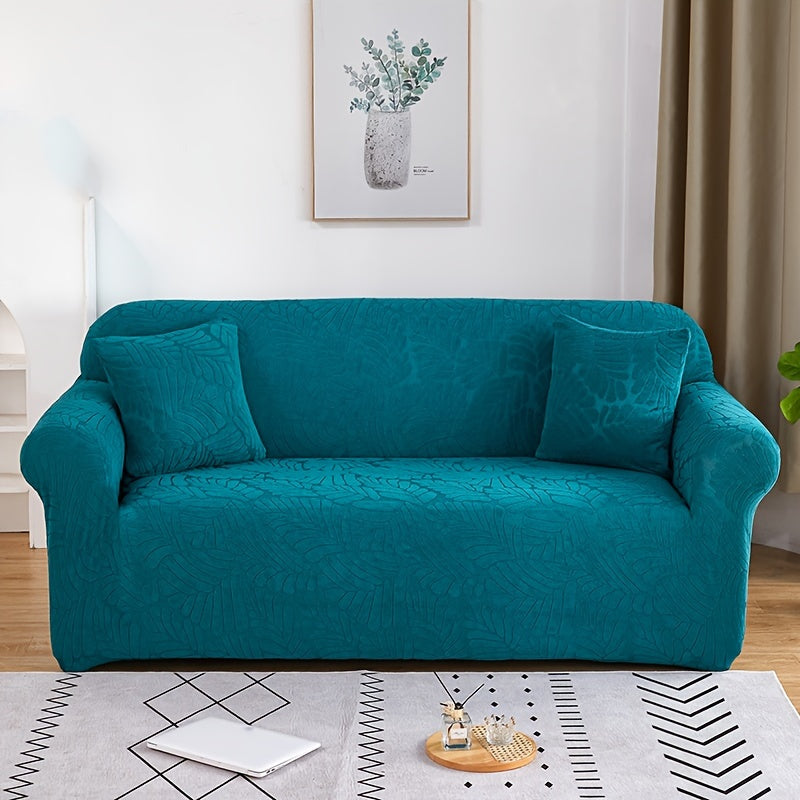 Housse de canapé extensible en tissu matelassé matelassée antidérapante, visuel produit