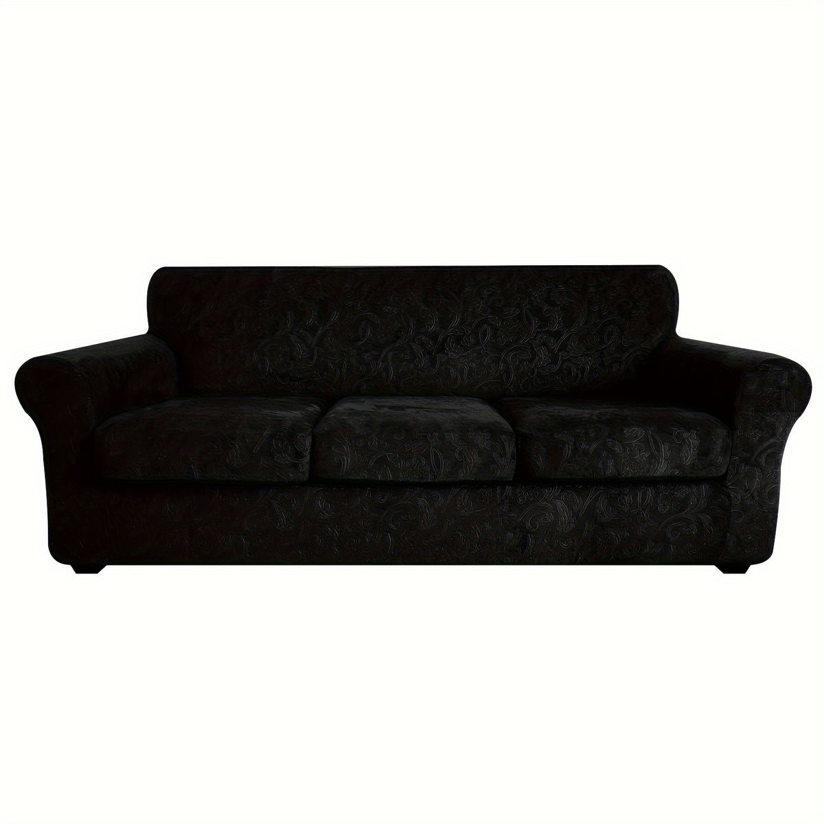 Housse de canapé extensible en polaire jacquard antidérapante à housses, autre coloris