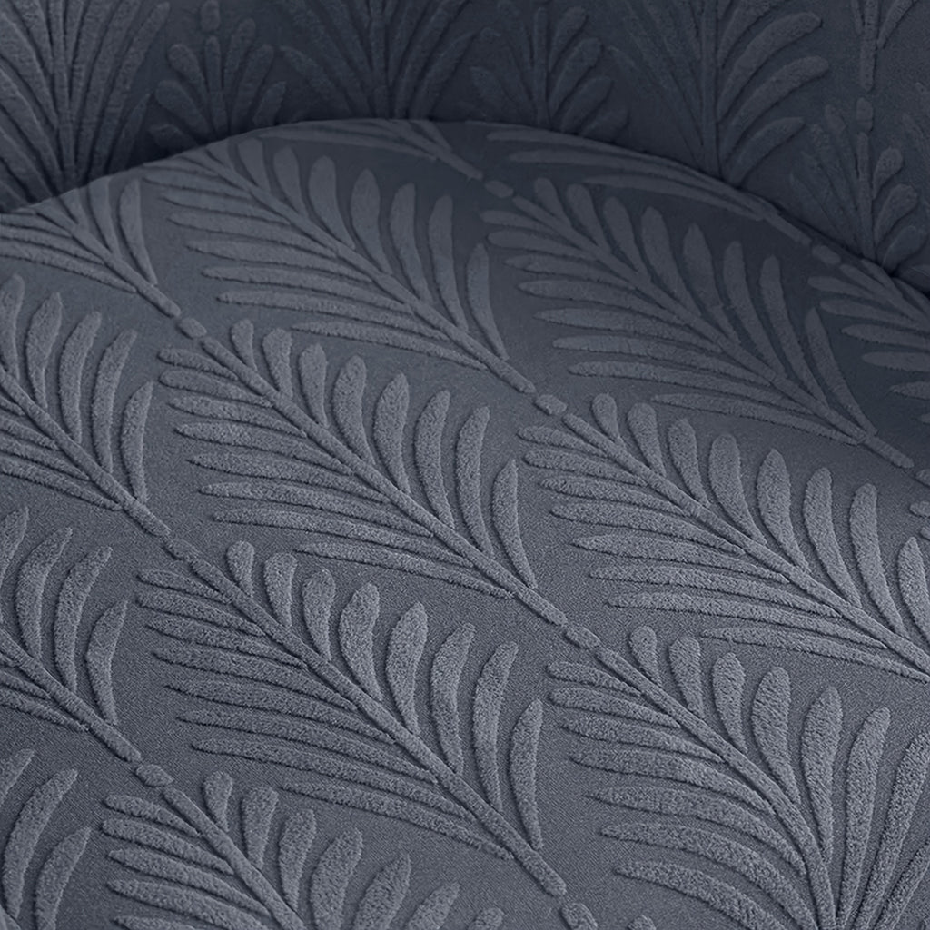 Housse de canapé extensible en polaire jacquard pour fauteuil, vue d'ensemble