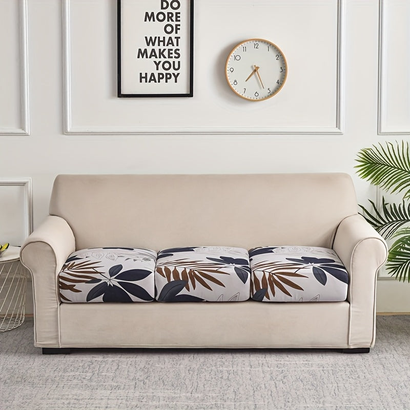 Housse de canapé extensible en fibre de lait à motif géométrique pour canapé, autre coloris